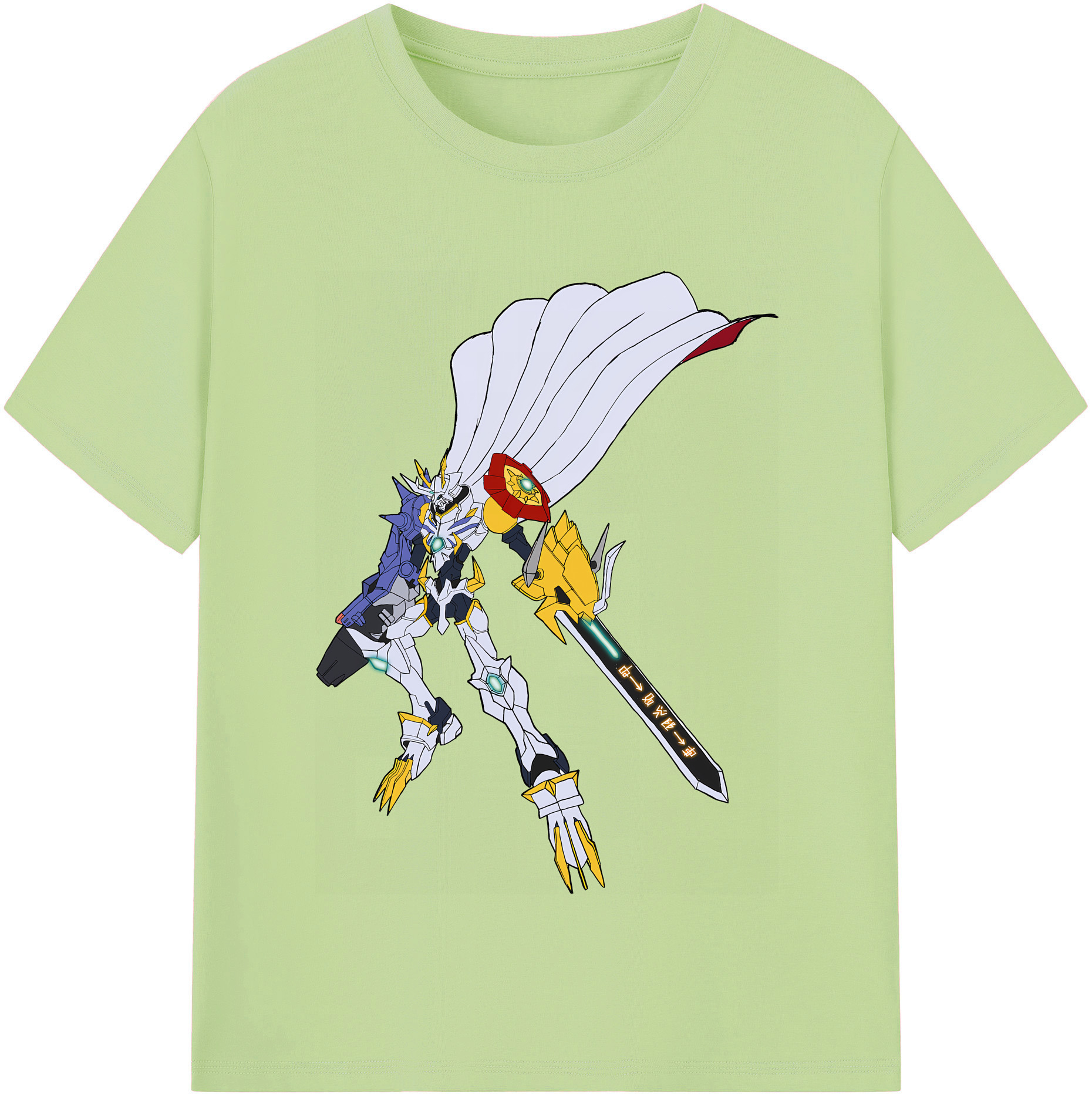 （画像用） Digimon デジタルモンスター/デジモン 綿100％半袖Tシャツ（フロントプリント）